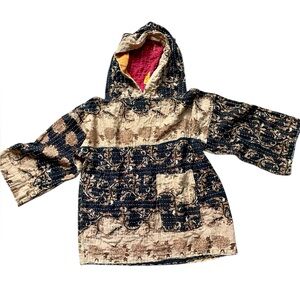 Reversible Kantha Hoodie